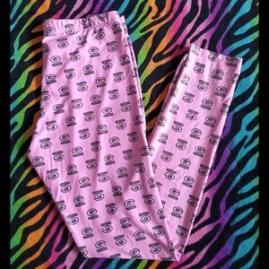 🩷 Green Bay Packers Womens Pink Leggings NFL Medium Team Apparel Sleepwear